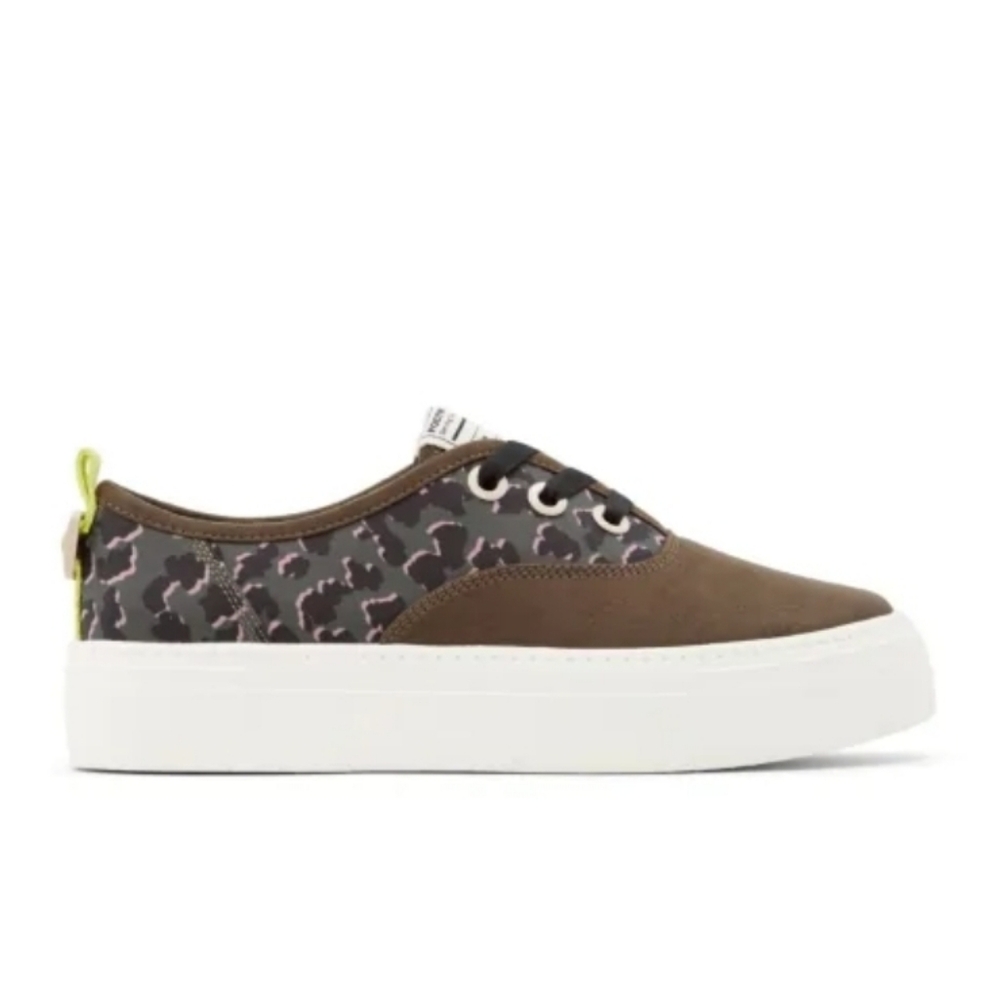 3/55$ - Call It Spring Brown and Black Patterned Sneakers